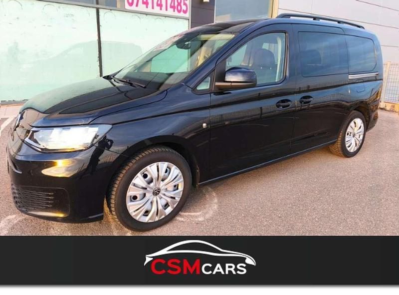 Negro Usado 2021 VW Caddy Maxi Life Monovolumen | 17.900 € - Imagen 1/4