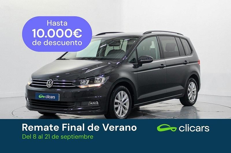 Gris Usado 2017 VW Touran Advance Monovolumen | 21.490 € (Buen precio) - Imagen 1/4