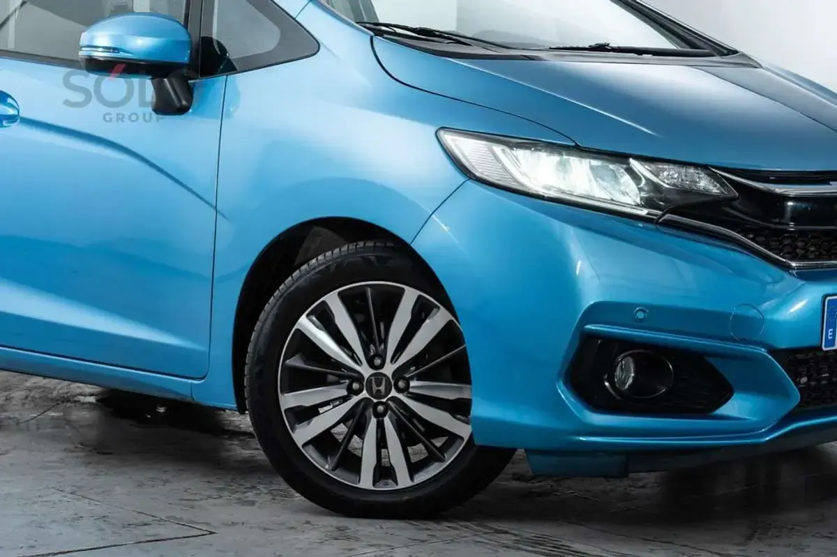 Usado Honda Jazz Elegance 102 CV (75 kW) 2018 Azul Utilitario