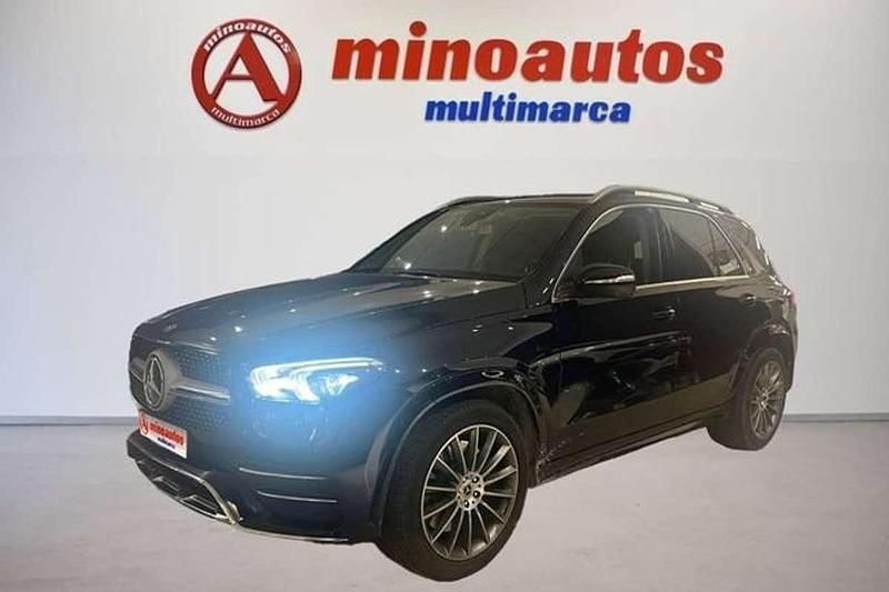 Usado Mercedes GLE350 AMG line 333 CV (244 kW) 2020 Azul SUV