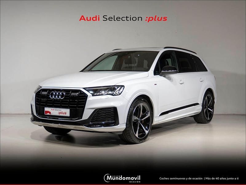 Blanco cmetalizadoe Usado 2020 Audi Q7 Black Edition SUV | 49.600 € (Caro) - Imagen 1/4