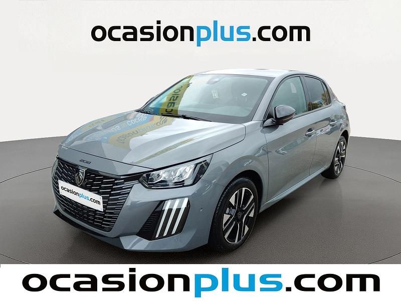 Usado Peugeot 208 Allure 100 CV (73 kW) 2024 Gris Utilitario