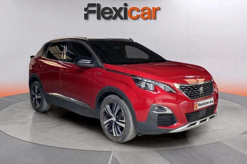 Granate Usado 2018 Peugeot 3008 GT-line SUV | 13.290 € (Super precio) - Imagen 1/4