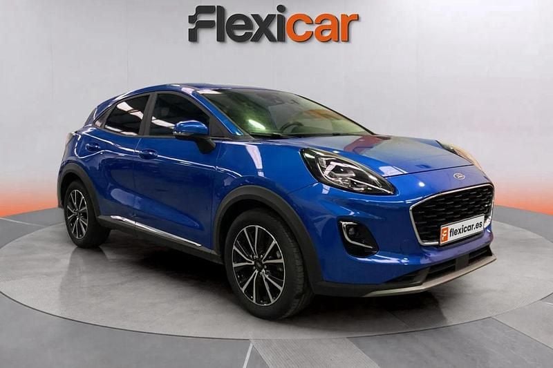Azul Usado 2021 Ford Puma Gen-E Titanium SUV | 16.470 € (Super precio) - Imagen 1/4