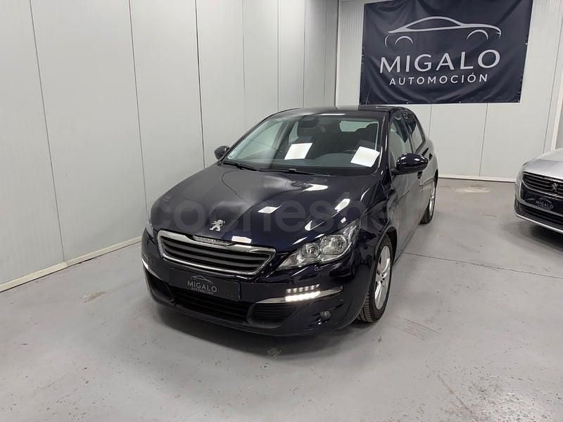 Usado Peugeot 308 Style 120 CV (88 kW) 2016 Azul Berlina