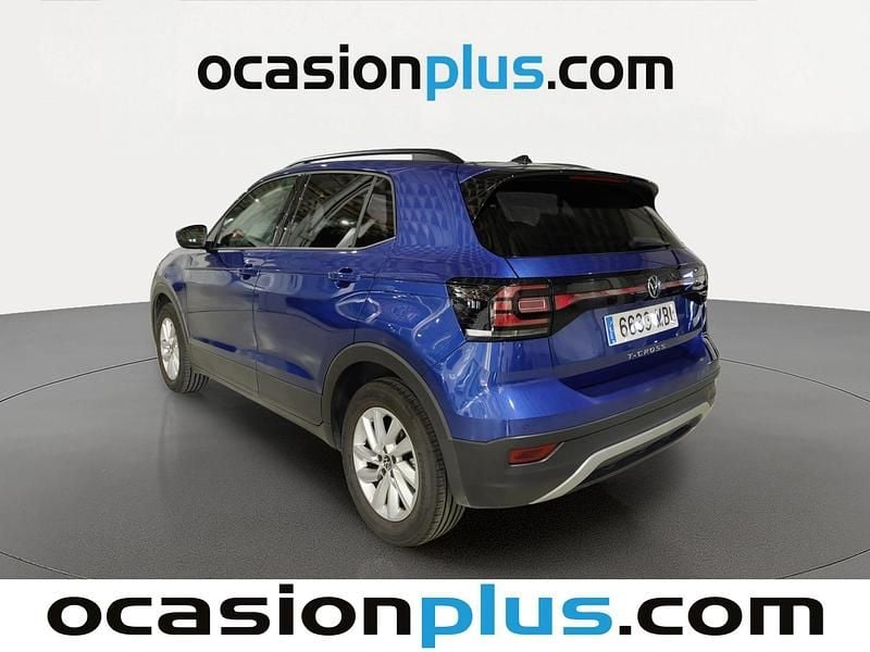 Usado VW T-Cross Advance 110 CV (80 kW) 2022 Azul SUV