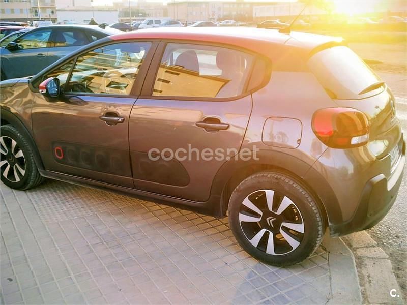 Usado Citroën C3 Feel 82 CV (60 kW) 2018 Gris / plata Utilitario