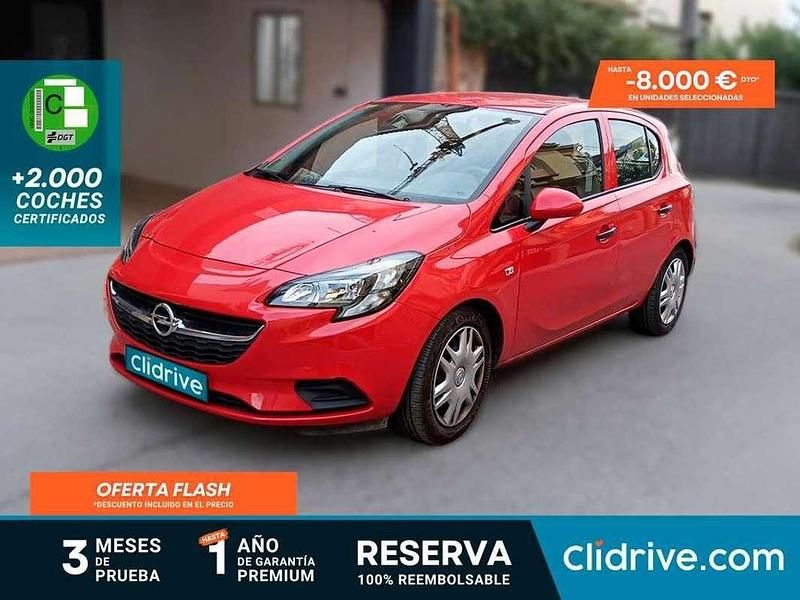 Rojo Usado 2015 Opel Corsa Selective Utilitario | 6390 € (Buen precio) - Imagen 1/3