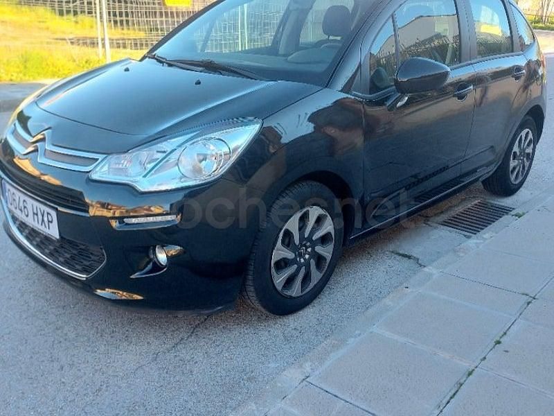 Usado Citroën C3 Attraction 68 CV (50 kW) 2014 Negro Berlina