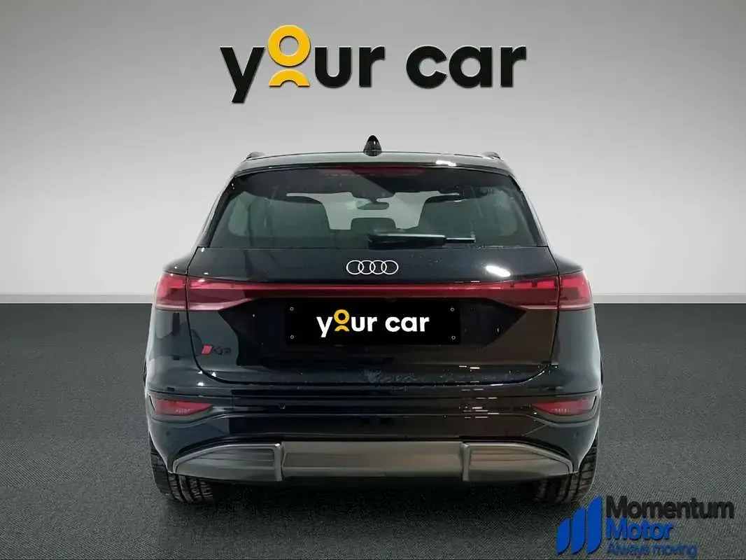 Usado Audi Q6 e-tron Advanced Plus 284 kW (387 CV) 2024 Negro SUV