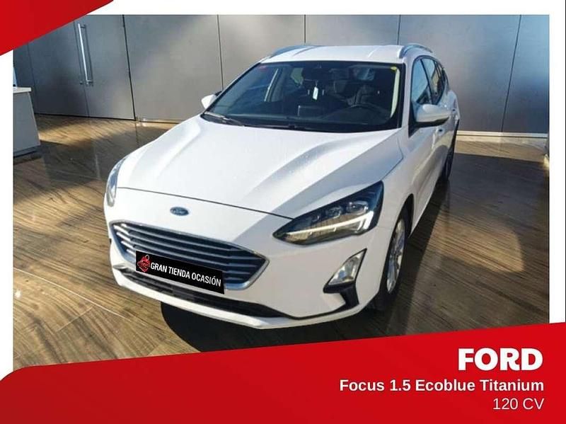 Usado Ford Focus Titanium 120 CV (88 kW) 2020 Blanco Utilitario