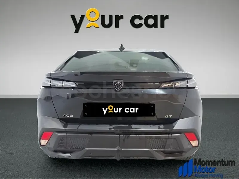 Usado Peugeot 408 GT GT 130 CV (95 kW) 2023 Negro Berlina