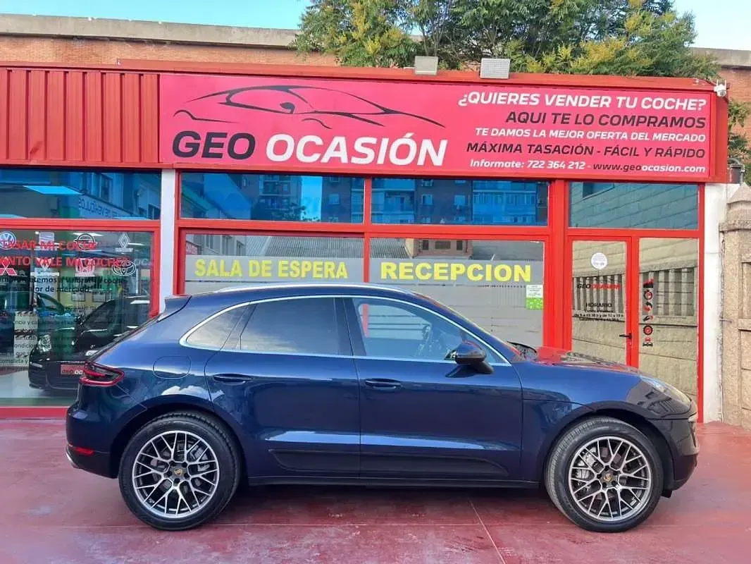 Usado Porsche Macan S 258 CV (189 kW) 2014 Azul SUV