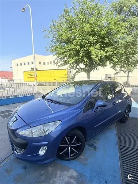 Usado Peugeot 308 Sport 110 CV (80 kW) 2010 Azul Berlina