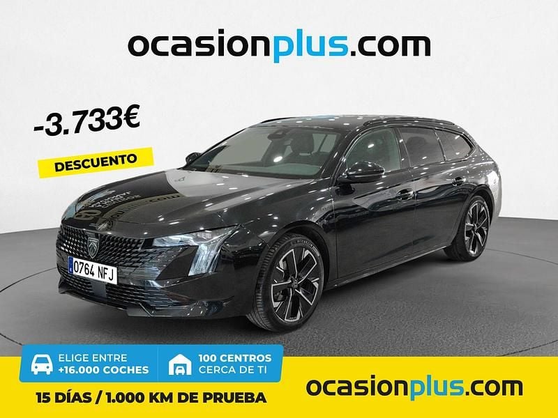 Negro Usado 2024 Peugeot 308 GT Familiar | 25.950 € (Precio justo) - Imagen 1/4