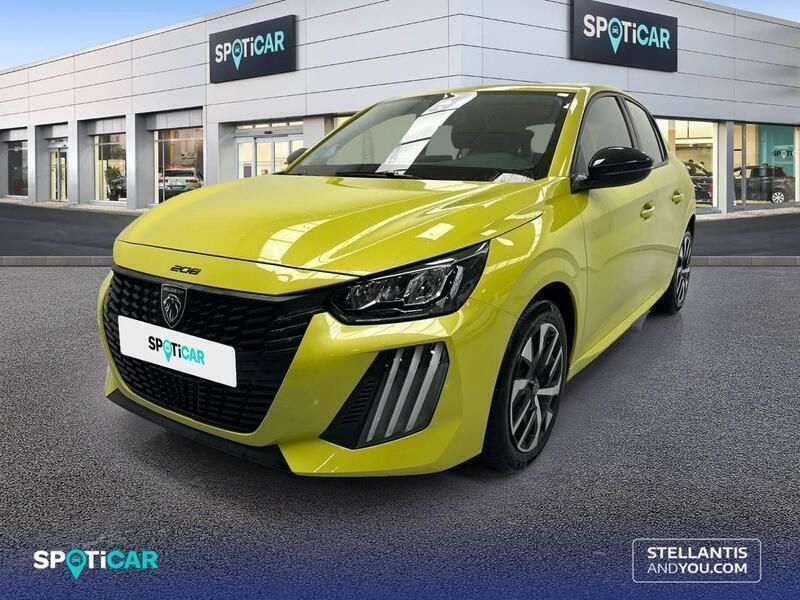 Amarillo Usado 2024 Peugeot 208 Active Utilitario | 15.900 € (Precio justo) - Imagen 1/4