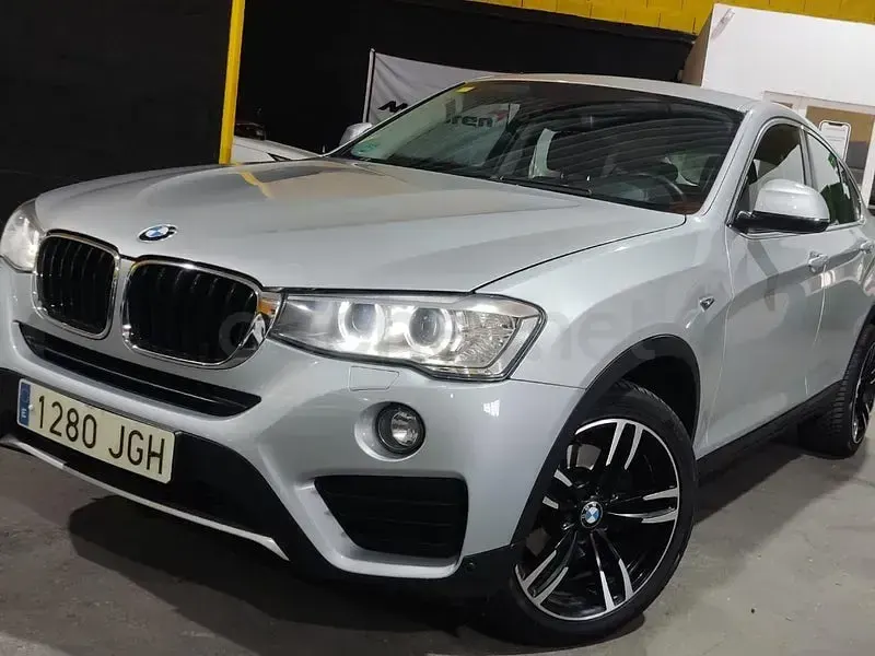 Usado BMW X4 190 CV (139 kW) 2015 Gris / plata SUV