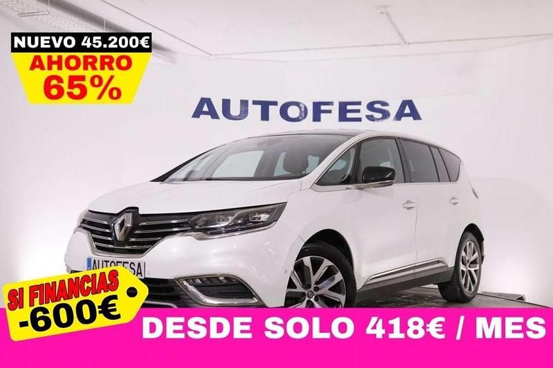 Usado Renault Espace Zen 200 CV (147 kW) 2016 Blanco Familiar