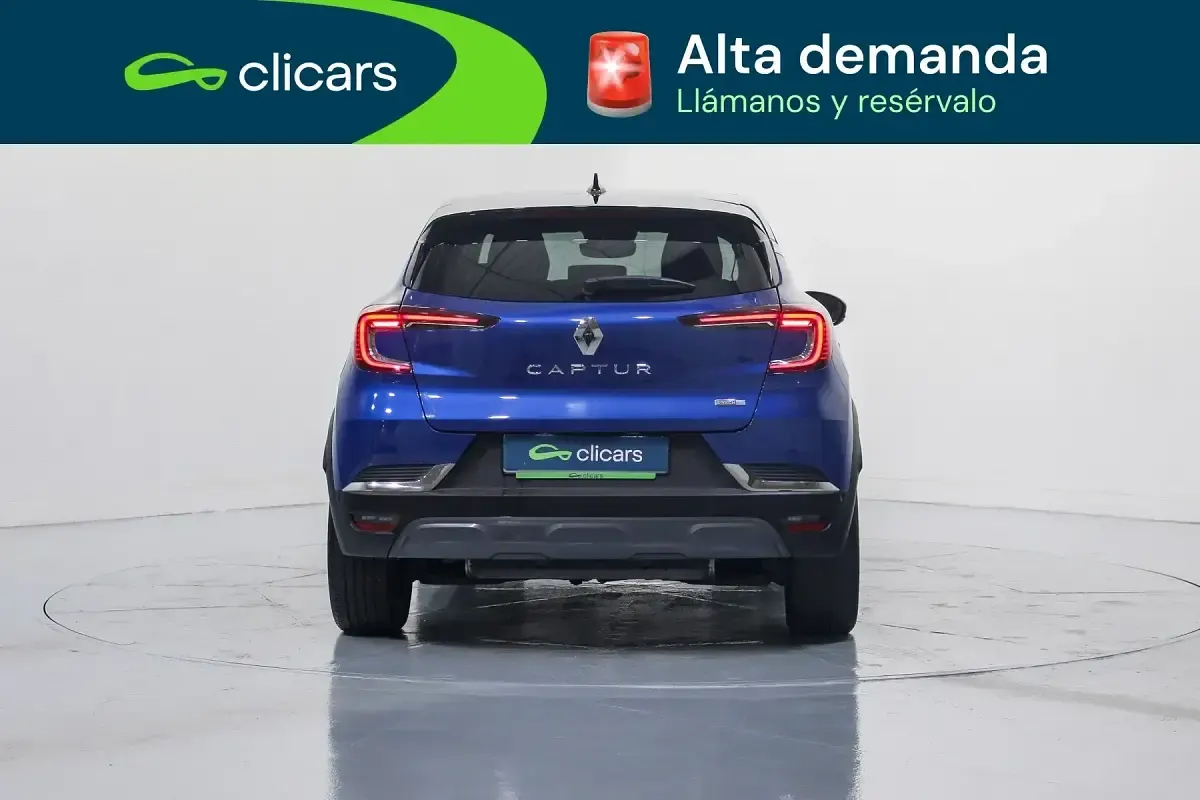 Usado Renault Captur Initiale Paris 160 CV (117 kW) 2021 Azul SUV