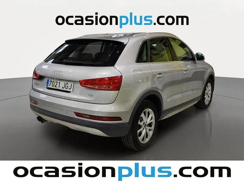 Usado Audi Q3 Design 150 CV (110 kW) 2015 Gris plata SUV