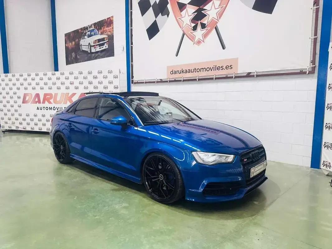 Usado Audi S3 Sportback Premium 300 CV (220 kW) 2016 Azul Utilitario