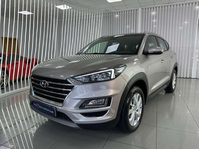 Gris Usado 2021 Hyundai Tucson SUV | 18.990 € (Buen precio) - Imagen 1/4