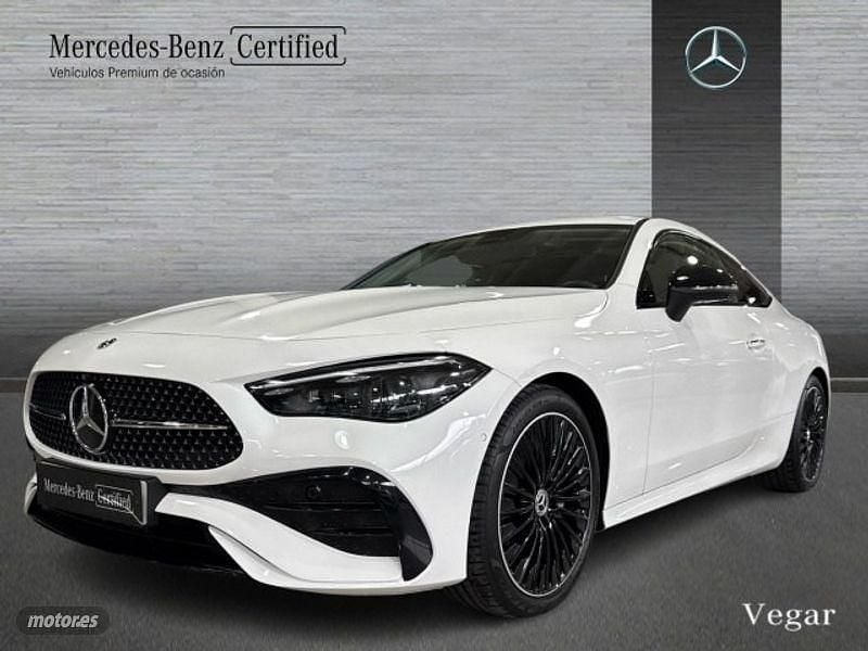 Blanco Usado 2024 Mercedes CLE220 AMG Line Premium Coupe | 58.900 € (Buen precio) - Imagen 1/4