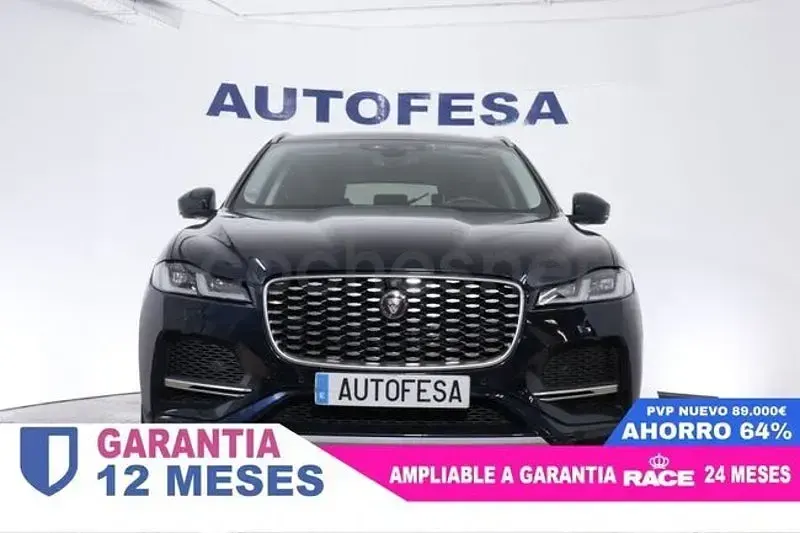 Usado Jaguar F-Pace 404 CV (297 kW) 2021 Azul SUV