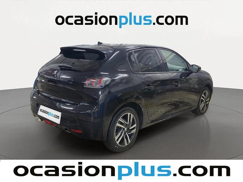 Usado Peugeot 208 Allure 100 CV (73 kW) 2023 Negro Utilitario