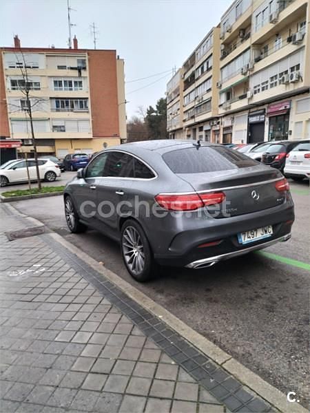 Usado Mercedes GLE350 258 CV (189 kW) 2017 Gris / plata Coupe