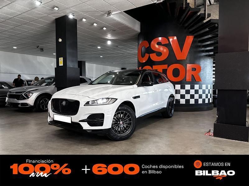 Blanco Usado 2017 Jaguar F-Pace R-Sport SUV | 15.450 € - Imagen 1/4