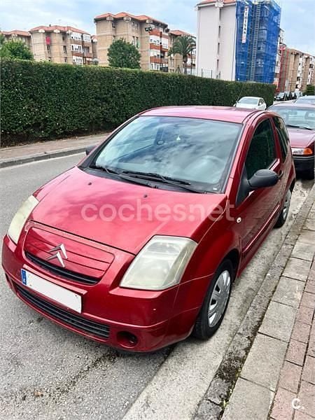 Rojo Usado 2006 Citroën C2 Furio Utilitario | 2200 € (Precio justo) - Imagen 1/3