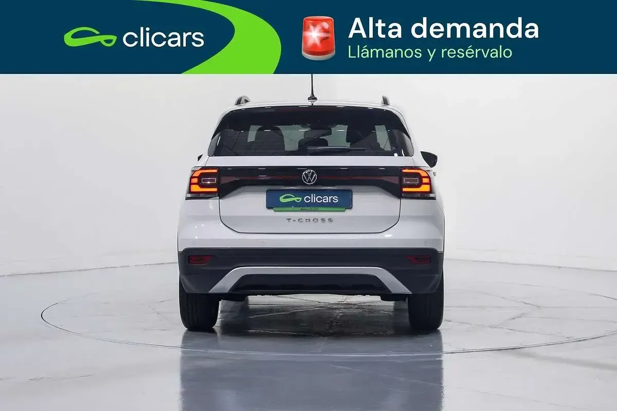 Usado VW T-Cross Advance 110 CV (80 kW) 2021 Blanco SUV