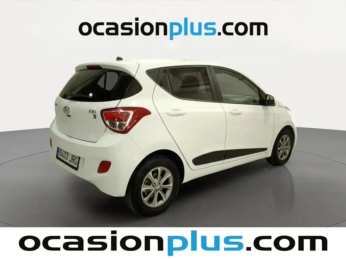 Usado Hyundai i10 GO! 87 CV (63 kW) 2016 Blanco Utilitario