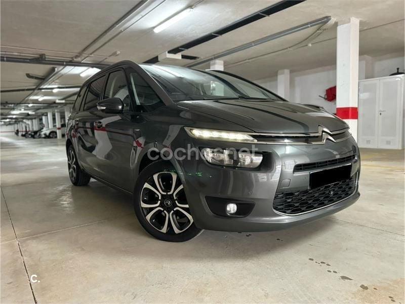 Gris / plata Usado 2014 Citroën Grand C4 Picasso Exclusive Monovolumen | 10.500 € (Precio justo) - Imagen 1/4