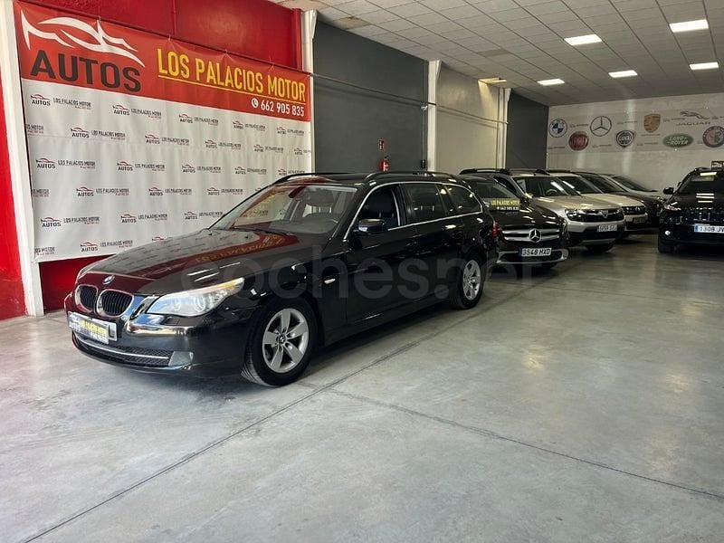 Usado BMW 520 Comfort Edition 177 CV (130 kW) 2009 Negro Familiar