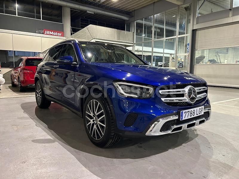 Usado Mercedes GLC220 194 CV (142 kW) 2020 Azul SUV