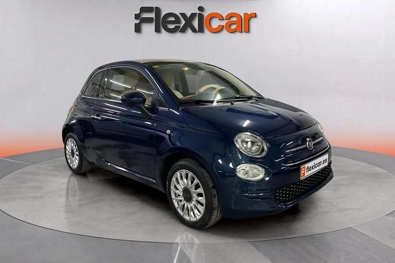 Azul Usado 2020 Fiat 500 Berlina | 10.790 € (Precio justo) - Imagen 1/4