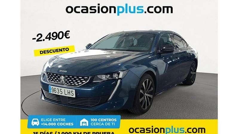 Azul Usado 2020 Peugeot 508 GT-line Berlina | 17.500 € (Precio justo) - Imagen 1/4