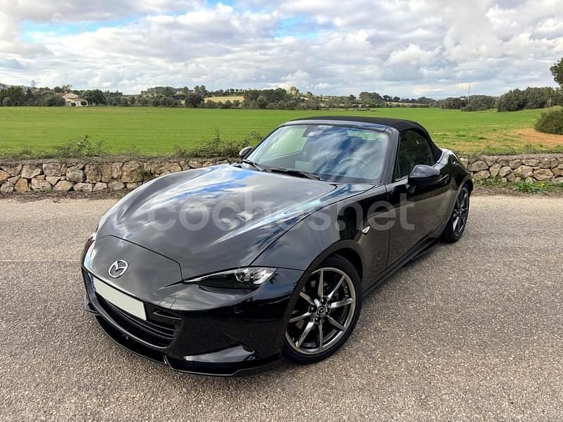 Usado Mazda MX5 Inclusive 184 CV (135 kW) 2019 Negro Descapotable