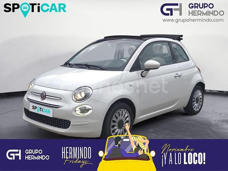 Blanco Usado 2020 Fiat 500C Dolcevita Descapotable | 10.885 € (Precio justo) - Imagen 1/4