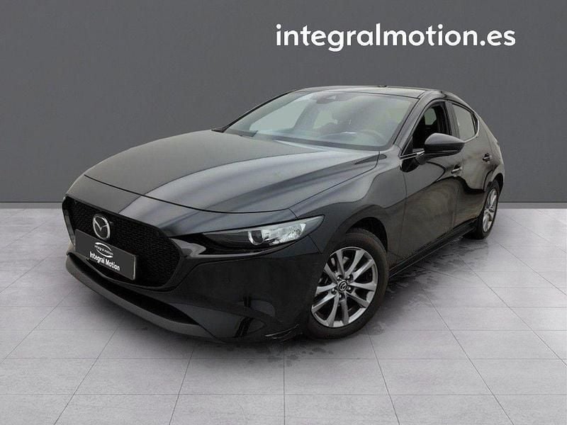 Usado Mazda 3 120 CV (88 kW) 2021 Negro Utilitario