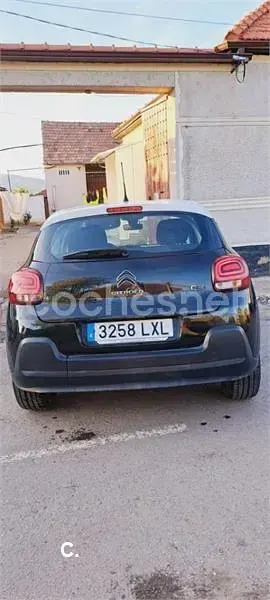 Usado Citroën C3 Feel 102 CV (75 kW) 2022 Negro Utilitario