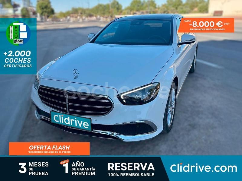 Blanco Usado 2022 Mercedes E220 Berlina | 38.190 € (Buen precio) - Imagen 1/3