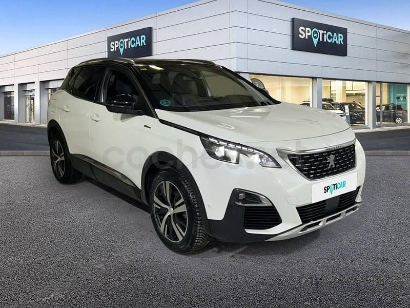 Usado Peugeot 3008 GT-line 130 CV (95 kW) 2020 Blanco SUV