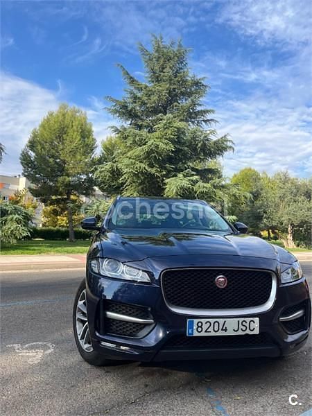 Azul Usado 2016 Jaguar F-Pace R-Sport SUV | 15.400 € (Buen precio) - Imagen 1/4