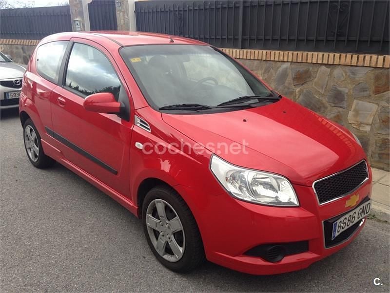 Rojo Usado 2009 Chevrolet Aveo LS Berlina | 3600 € (Precio justo) - Imagen 1/4