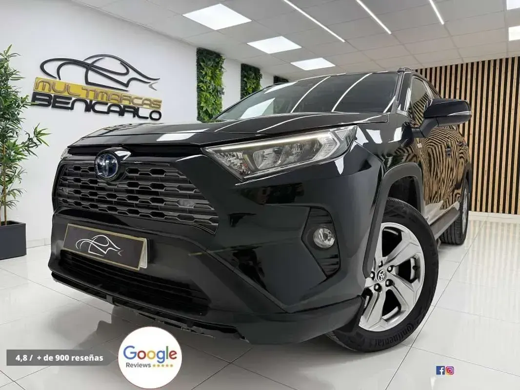 Usado Toyota RAV4 Hybrid Advance 218 CV (160 kW) 2021 Negro SUV