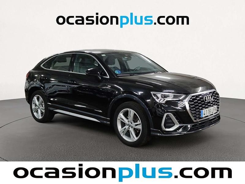 Usado Audi Q3 S-Line 150 CV (110 kW) 2020 Negro SUV