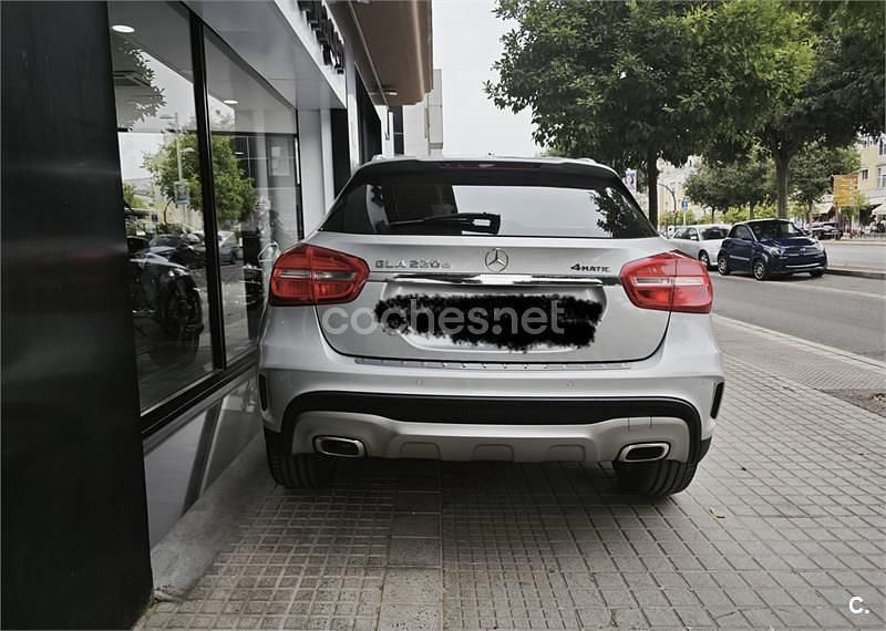 Gris / plata Usado 2017 Mercedes GLA220 AMG line SUV | 20.000 € (Buen precio) - Imagen 1/4